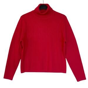 LL Bean Sweater Cashmere Turtleneck